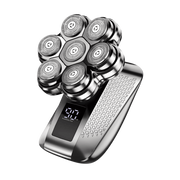 TEPOTZ BaldCare Magnetic 90 7D detachable electric head shaver in gunmetal