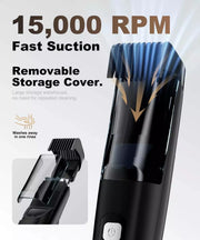 BeardVac Precision 15000 RPM suction and removable hair chamber