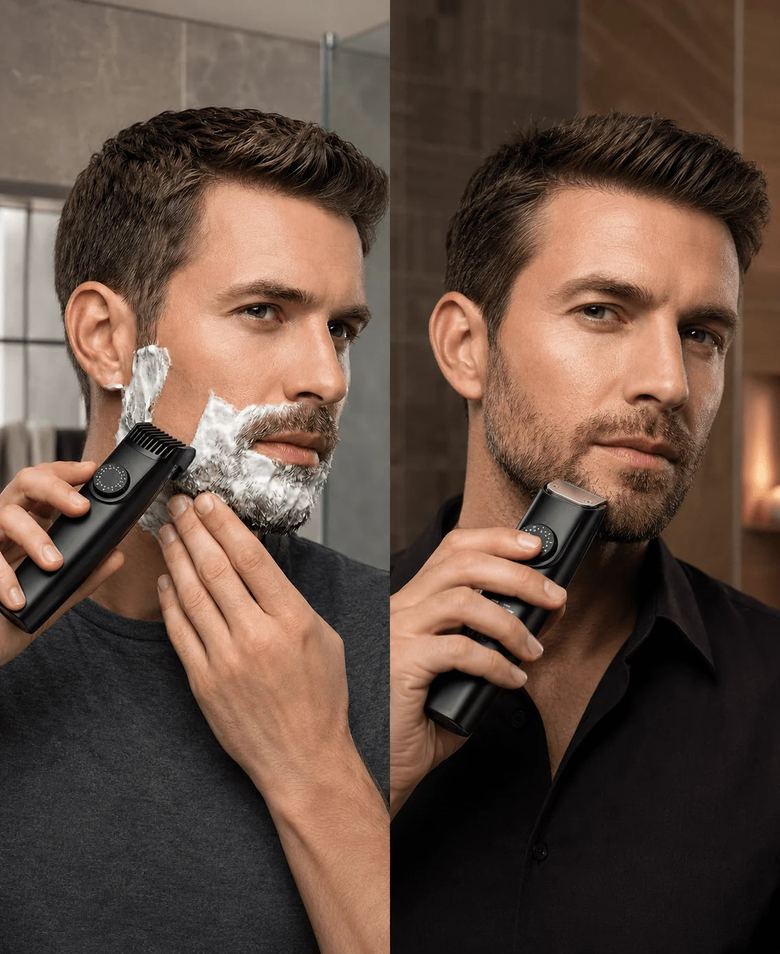 How to trim your beard without covering the sink in hair
